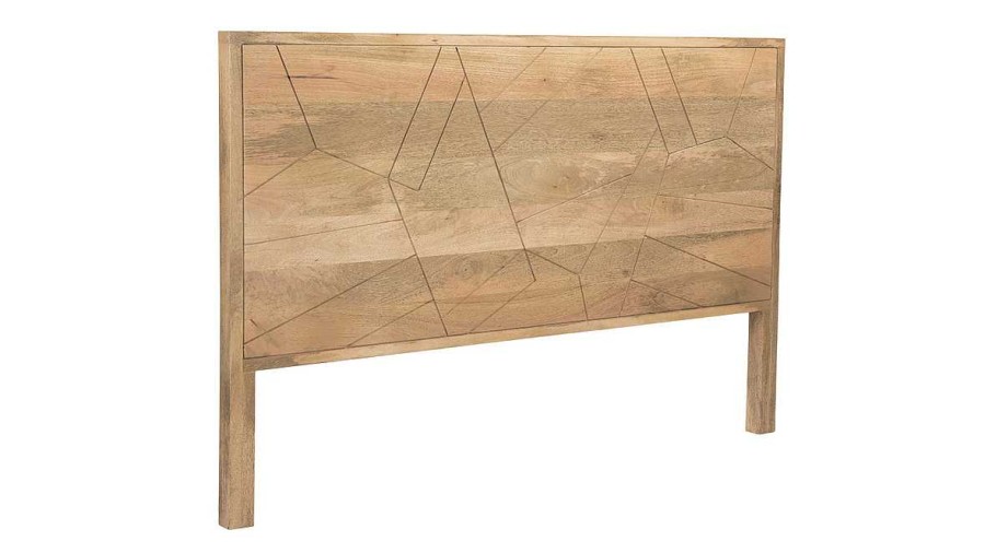 Chambre Miliboo | T Te De Lit Grav E En Bois Manguier Massif L165 Cm Linium