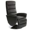 Canap & Fauteuil Miliboo Fauteuil Relax | Fauteuil Relax Manuel Noir Nelson