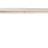 Table Miliboo Table Extensible | Table Manger Extensible Scandinave Blanc Et Bois Clair L150-200 Cm Leena