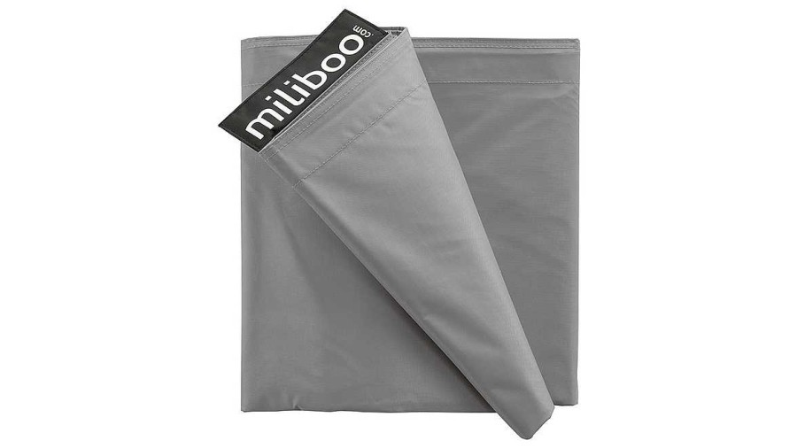 Canap & Fauteuil Miliboo | Housse De Pouf G Ant Gris Clair Big Milibag