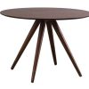 Table Miliboo Table Manger Fixe | Table Manger Ronde Design Noyer D106 Cm Walford