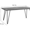 Table Miliboo Table Manger Fixe | Table Manger En Bois Manguier Massif L160 Cm Vibes