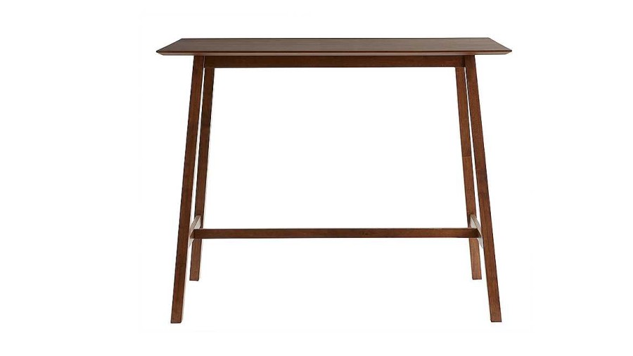 Table Miliboo | Table De Bar Noyer L130 Cm Russell