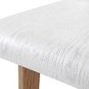 Chaise & Tabouret Miliboo Tabouret De Bar | Tabourets De Bar Scandinaves Blancs Et Bois Clair H75 Cm (Lot De 2) Baltik