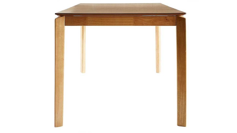 Table Miliboo Table Extensible | Table Extensible Rallonges Int Gr Es Rectangulaire En Bois Clair Fr Ne L160-210 Cm Bonavista