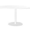 Table Miliboo Table Manger Fixe | Table Manger Design Blanche Ovale L169 Cm Halia