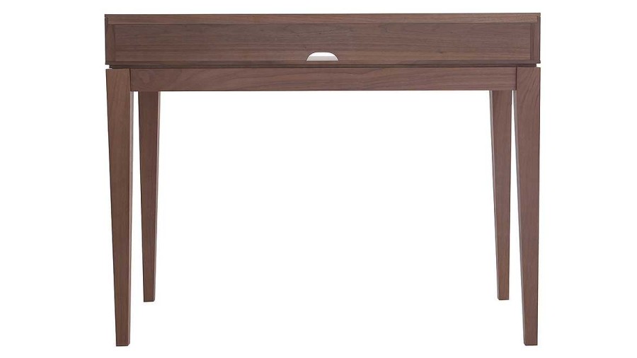 Bureau Miliboo Bureau Design | Bureau Avec Rangements Bois Fonc Noyer L110 Cm Sekret