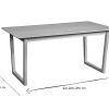 Table Miliboo Table Extensible | Table Extensible Rallonges Int Gr Es Rectangulaire Bois Clair Ch Ne L160-240 Cm Laho