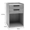 Bureau Miliboo Rangement Bureau | Caisson De Bureau 2 Tiroirs Scandinave Bois Clair Opus