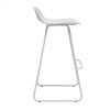 Chaise & Tabouret Miliboo Tabouret De Bar | Tabourets De Bar Design Blancs H71 Cm (Lot De 2) Ella