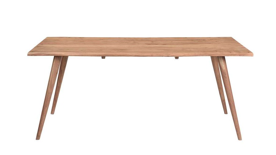 Table Miliboo Table Manger Fixe | Table Manger Rectangulaire En Bois Massif L175 Cm Savana