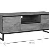 Rangement Miliboo Meuble Tv Design | Meuble Tv En Bois Massif L135 Cm Hoorn