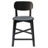 Chaise & Tabouret Miliboo Tabouret De Bar | Tabouret De Bar Noir H65 Cm Lucia