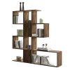 Bureau Miliboo | Biblioth Que S Parateur Design Finition Bois Noyer L139 Cm Como