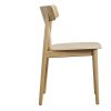 Chaise & Tabouret Miliboo Chaise Design | Chaises Scandinaves En Bois Clair Ch Ne Massif (Lot De 2) Louisa