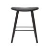 Chaise & Tabouret Miliboo Tabouret De Bar | Tabourets De Bar Design Noirs H65 Cm (Lot De 2) Meadow