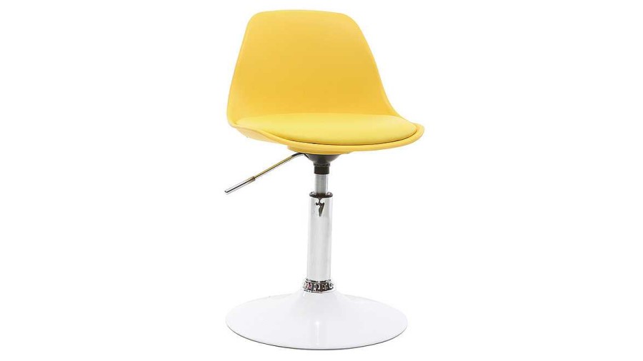 Enfant Miliboo | Chaise De Bureau Design Enfant Jaune Steevy