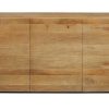 Rangement Miliboo | Buffet Industriel En Bois Manguier Massif Et M Tal Noir 3 Portes L145 Cm Ypster