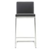 Chaise & Tabouret Miliboo Tabouret De Bar | Tabourets De Bar Design Noirs Avec Pieds M Tal (Lot De 2) Stellar