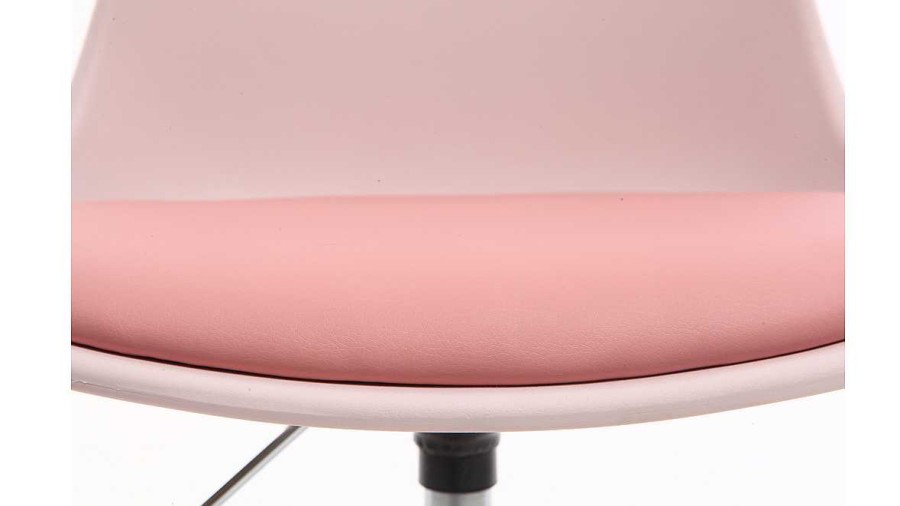 Enfant Miliboo | Chaise De Bureau Design Enfant Rose Steevy