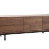 Rangement Miliboo Meuble Tv Design | Meuble Tv Vintage En Bois Fonc Rangements Ferm S L160 Cm Manny