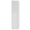 Bureau Miliboo | L Ment Mural Tv Design Vertical Blanc Brillant L29 Eternel