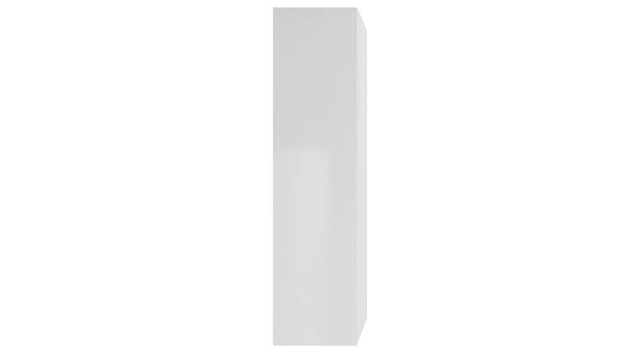 Bureau Miliboo | L Ment Mural Tv Design Vertical Blanc Brillant L29 Eternel