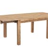 Table Miliboo Table Extensible | Table Extensible Rallonges Int Gr Es Rectangulaire En Bois Massif L120-210 Cm Balto