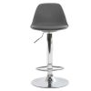 Chaise & Tabouret Miliboo Tabouret De Bar | Tabouret De Bar Design Gris Lot De 2 Steevy