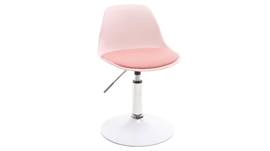 Enfant Miliboo | Chaise De Bureau Design Enfant Rose Steevy