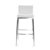 Chaise & Tabouret Miliboo Tabouret De Bar | Tabourets De Bar Design Blancs 76 Cm Epsilon (Lot De 2)