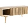 Table Miliboo | Table Basse Avec Portes Coulissantes Bois Manguier Massif Alba