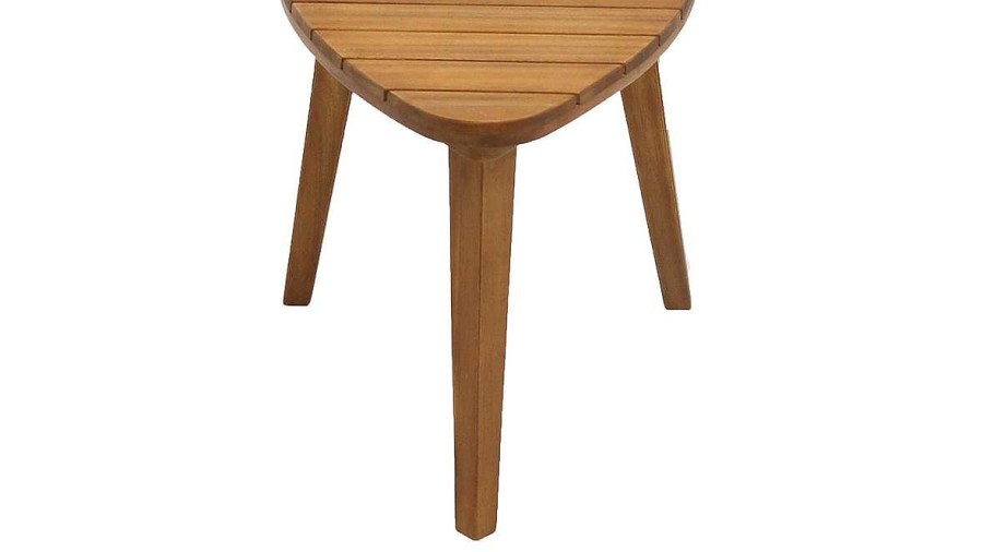 Jardin Miliboo | Tables Basses Gigognes En Bois Massif (Lot De 2) Elqui