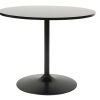 Table Miliboo Table Manger Fixe | Table Manger Design Ronde Noire D90 Cm Calista