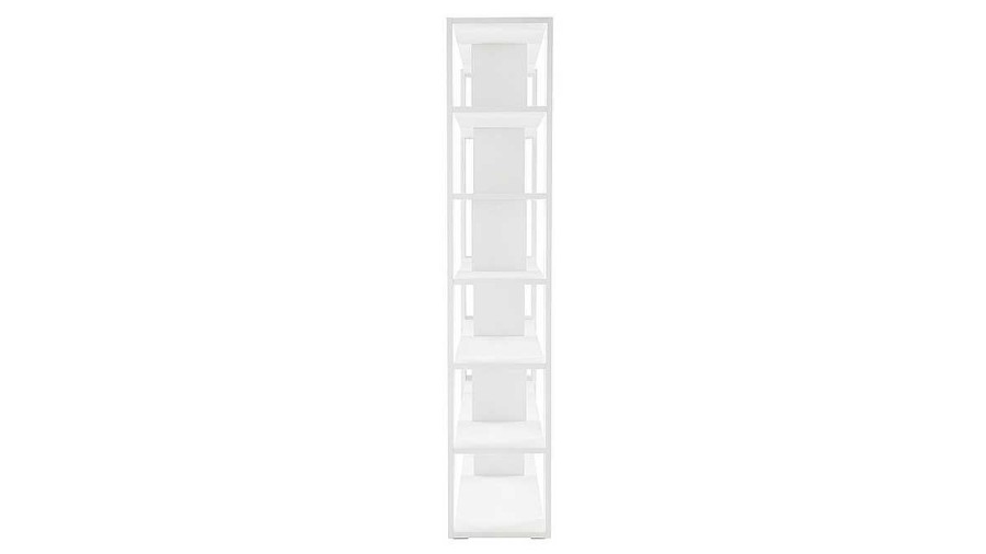 Bureau Miliboo | Biblioth Que Ouverte S Parateur D'Espace Design Blanc L168 Cm Musso