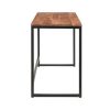 Bureau Miliboo Bureau Design | Bureau Industriel Bois Massif Et M Tal Noir L115 Cm Hoorn