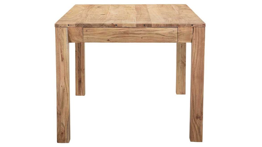 Table Miliboo Table Extensible | Table Extensible Rallonges Int Gr Es Rectangulaire En Bois Massif L120-210 Cm Balto