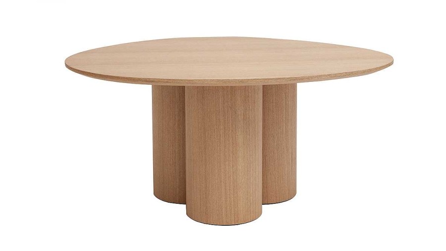 Table Miliboo | Table Basse Design Bois Clair L78 Cm Hollen