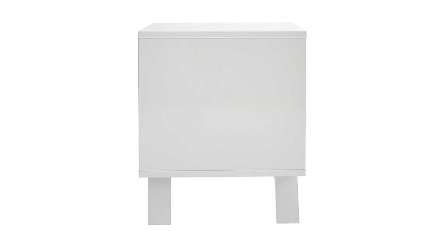 Rangement Miliboo Meuble Tv Design | Meuble Tv Design Finition Blanc Brillant L205 Cm Nema